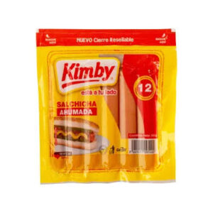 SALCHICHA PARRILLERA KIMBY X 125 GR PT X 5