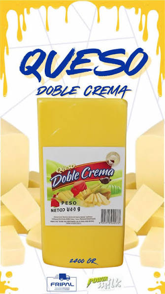 QUESO DOBLE CREMA REDONDO POWER MILK X 220 GR