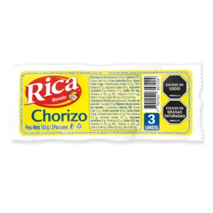 CHORIZO RICA TRIPACK X 165 GR