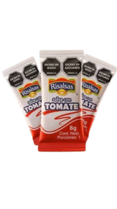 SALSA TOMATE SOBRES PQT X 100 UND CJ X 10