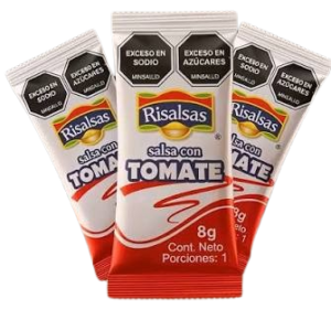 SALSA TOMATE SOBRES PQT X 100 UND CJ X 10